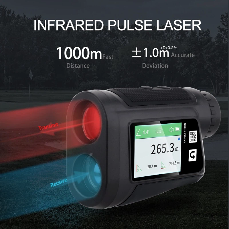 2. laser rangefinder for golf - 