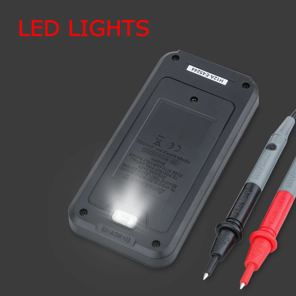 3 Digital multimeter with LED lights