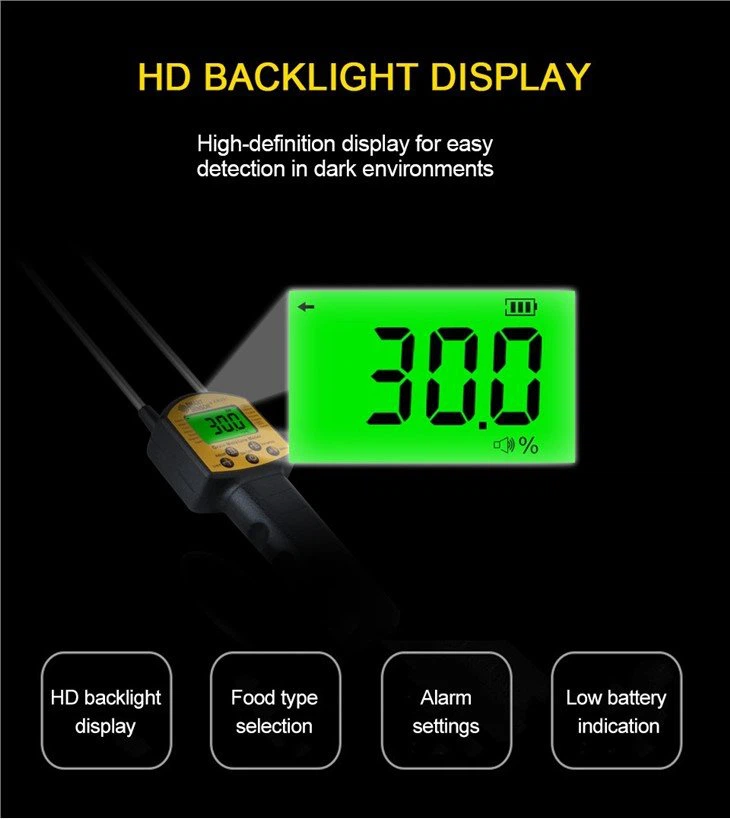 3. Handheld grain moisture meter