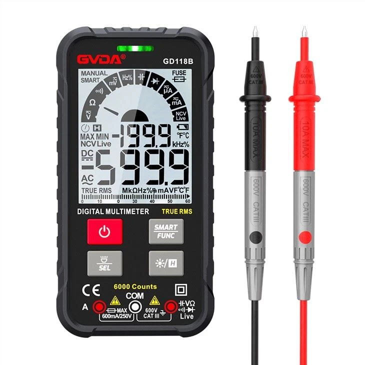 Digital Multimeter Dc Ac Voltmeter