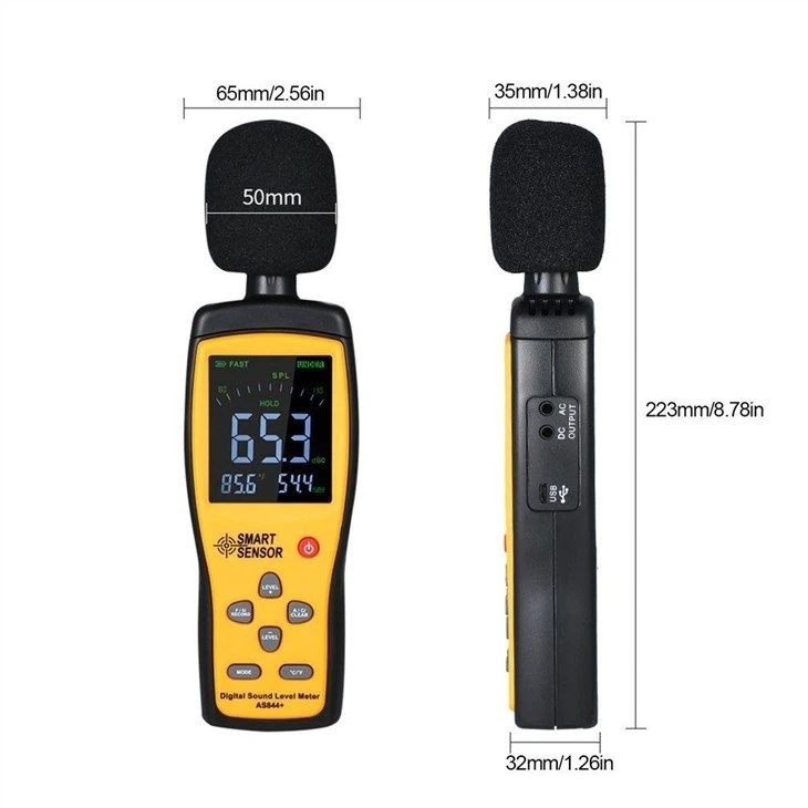4. Decibel Meter with data logging